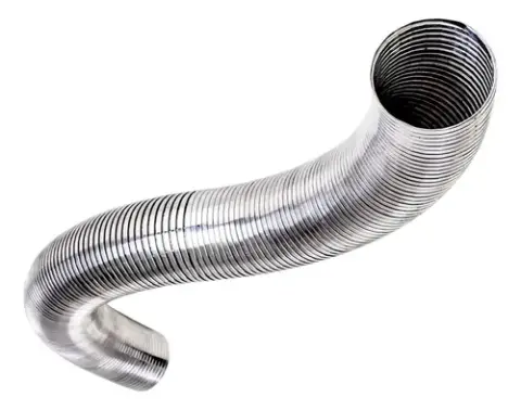 Tubo Flexível Escape Galvanizado 3 X 1000 Mm