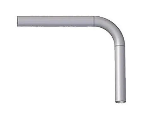 Tubo Traseiro Curto para MB 1113 1313 1513