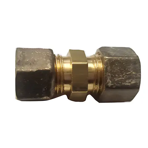 União Dupla 10MM Freio Carreta Latão Mdm