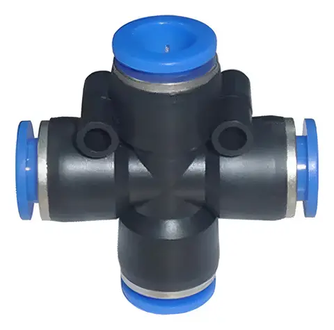 União Tipo Cruzeta Plástica 10MM