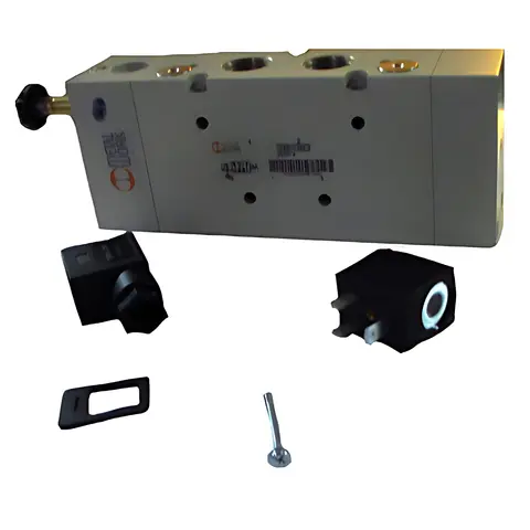 Válvula 5 Vias Solenoide Carreta Semi Reboque