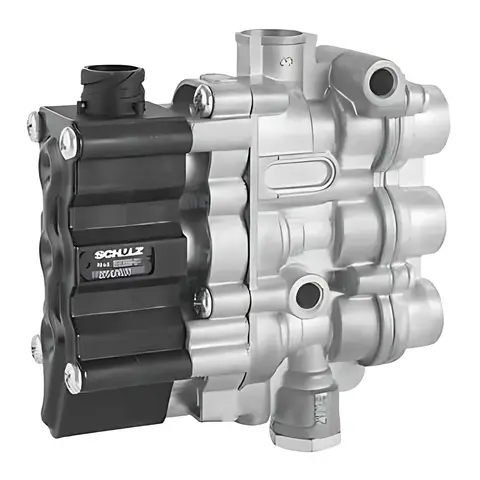 Válvula Ecas Trás 24V para Scania T124 6x4