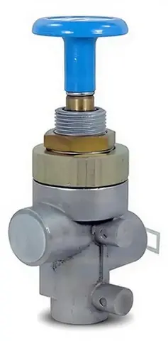Válvula Push Pull Azul 16x1,5 Carretas