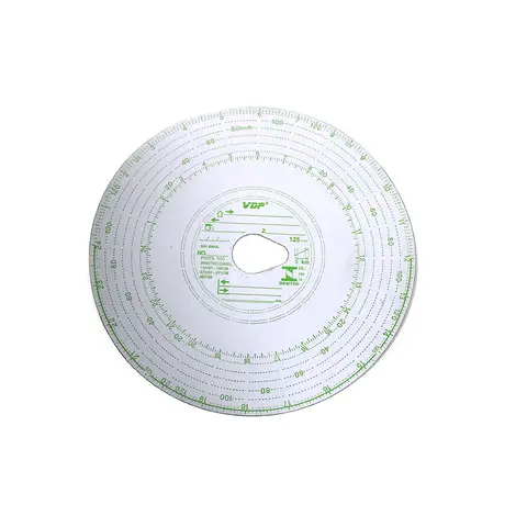 Disco Tacógrafo Diário 24H 125KM/H Papel
