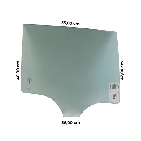 Vidro Porta Verde MB 1718 2726 Atron 1719 2729